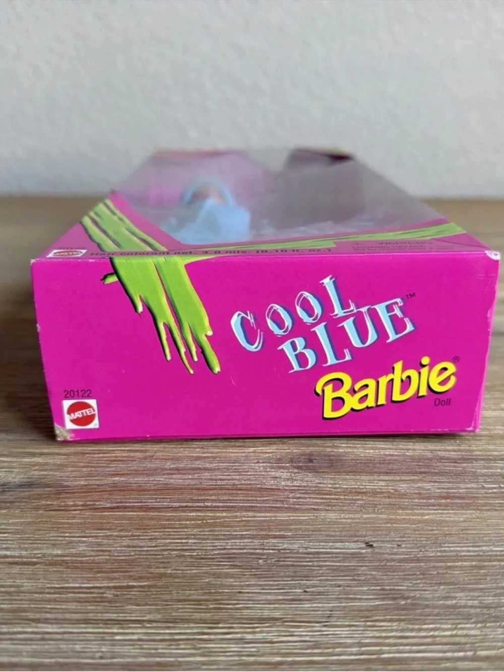 Mattel Barbie Cool Blue Doll Hair Color Brush On Streaks Vintage NRFB 20122